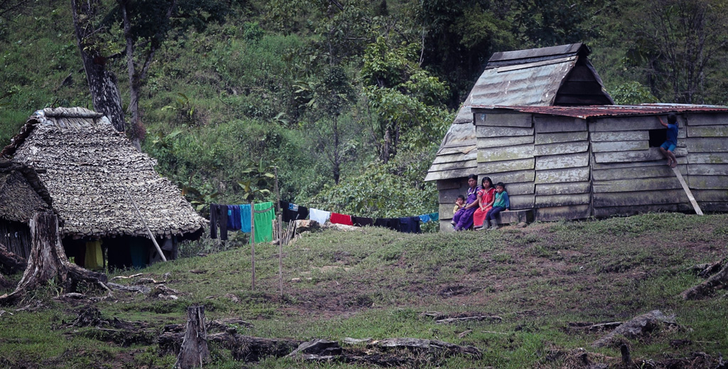 Indígenas en Bocas del Torro