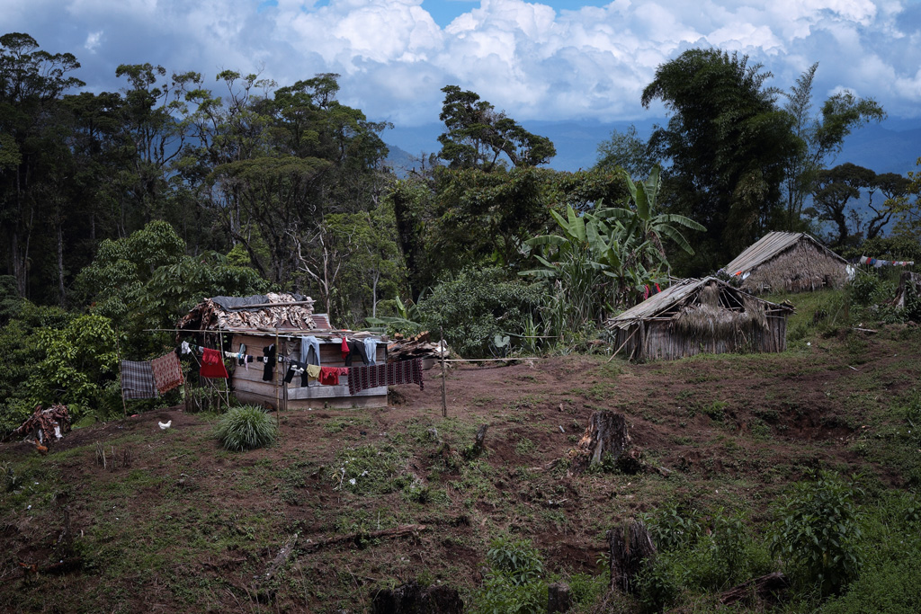 Pueblo de Alto Romero  en Bocas del Torro