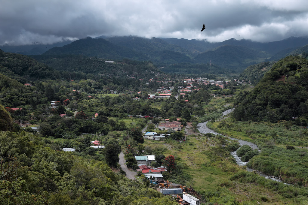 Bajo Boquete desde el mirador