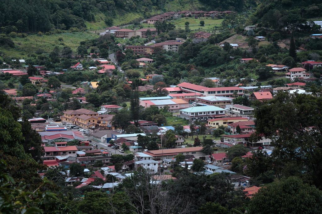 Pueblo de Boquete desde Jaramillo