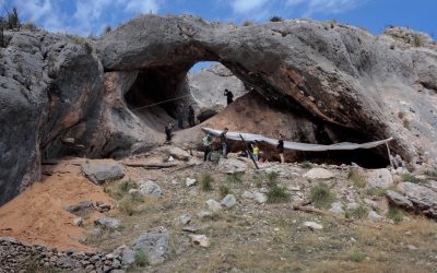 Excursión a la excavación del conjunto del Arco de Cieza