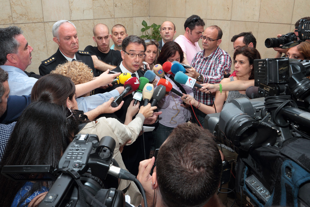 El delegado del Gobierno en Murcia, Joaquín Bascuñana El delegado del Gobierno en Murcia, Joaquín Bascuñana