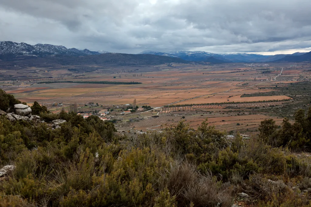 El valle de Campo de San Juan y el Sabinar