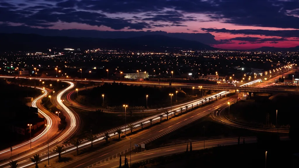 Entrada de Ronda Sur en Murcia Entrada de Ronda Sur en Murcia