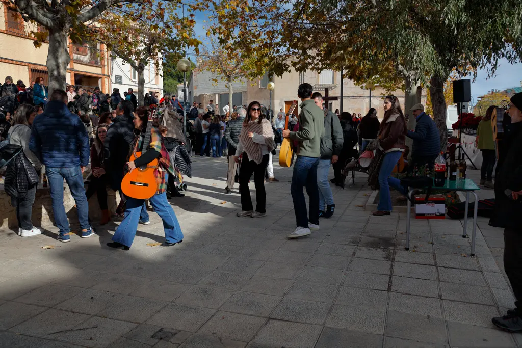 Fin de la actuación de la cuadrilla de Santa Lucia Fin de la actuación de la cuadrilla de Santa Lucia