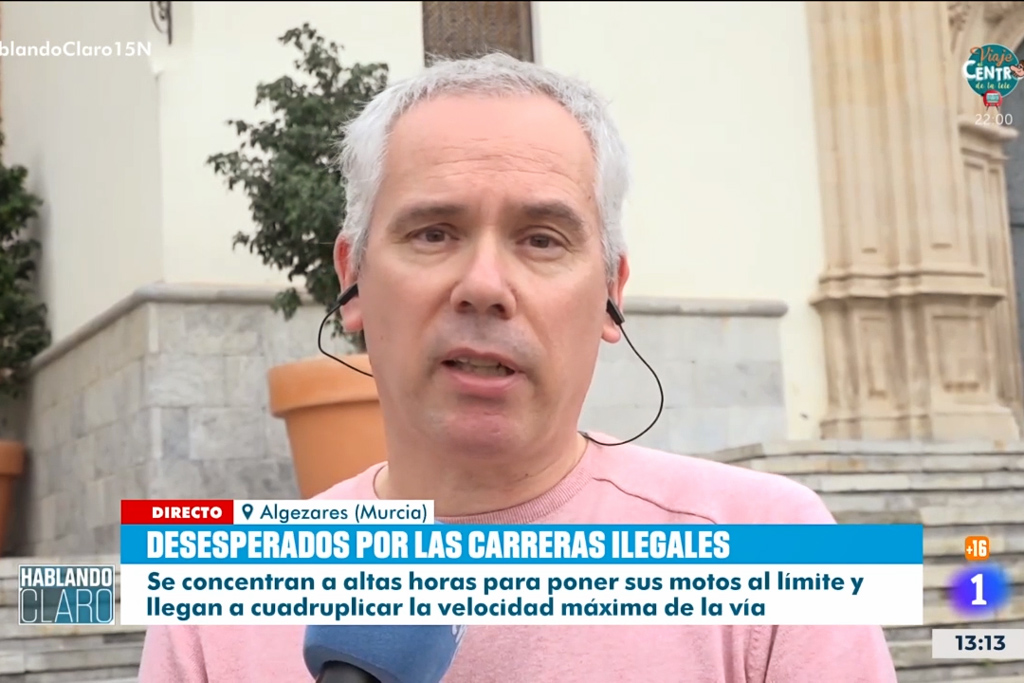 Participación en el programa de TVE "Hablando claro" el 15 de noviembre de 2022.