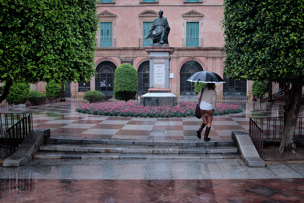 Lluvia en Murcia