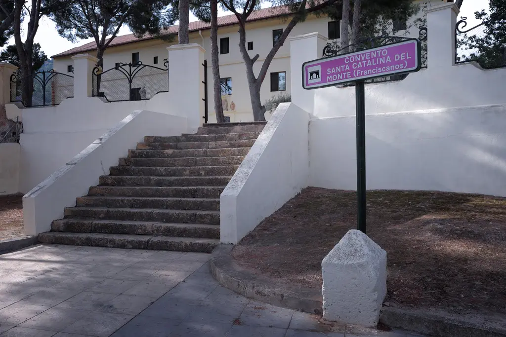 El convento de Santa Catalina del Monte en 2017 El convento de Santa Catalina del Monte en 2017