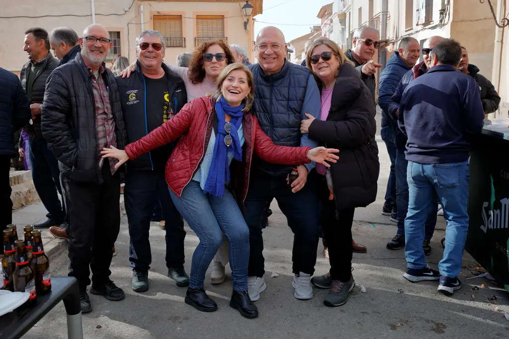 Santoangeros en la Junta de cuadrillas en Cañada de la Cruz Santoangeros en la Junta de cuadrillas en Cañada de la Cruz
