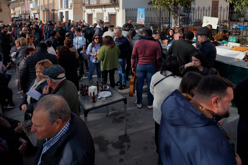 Había mucho público presente para la representación Había mucho público presente para la representación