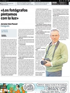 Articulo la Verdad van Passel