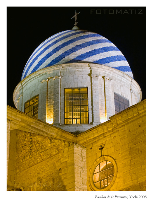 Basílica de la Purísima en Yecla