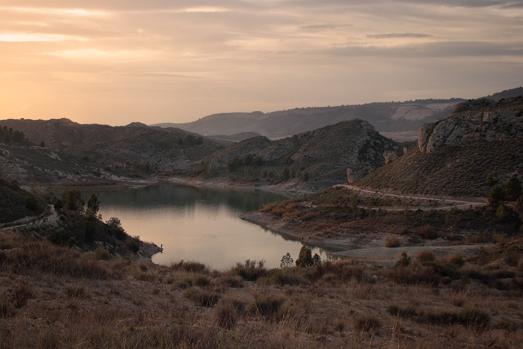 Embalse de la Cierva en Mula